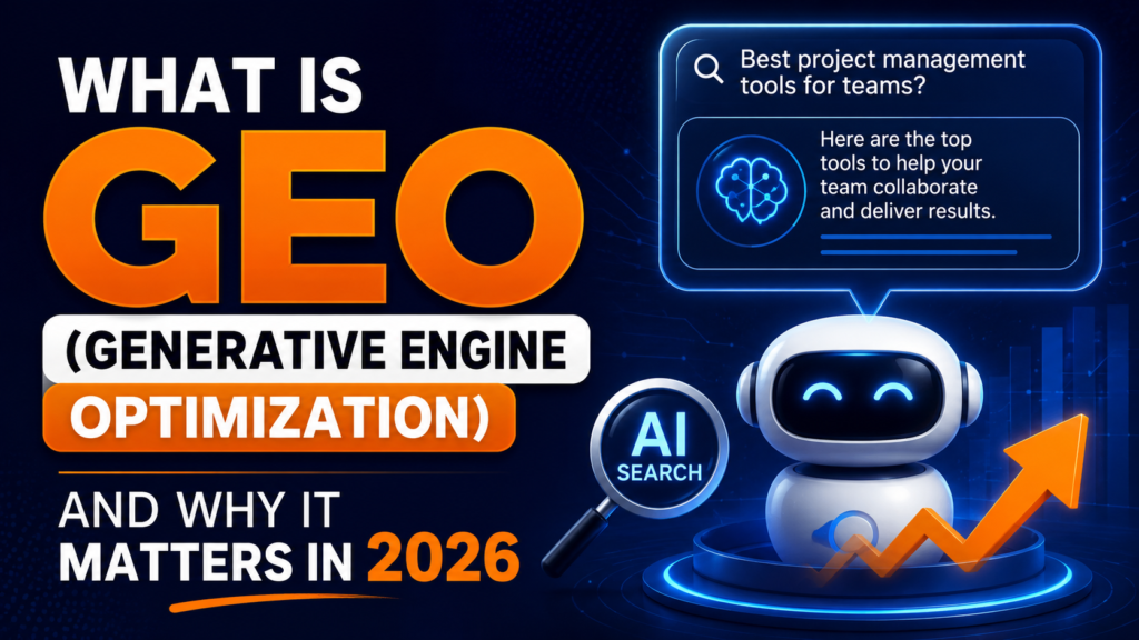 What Is GEO (Generative Engine Optimization) and Why It Matters in 2026